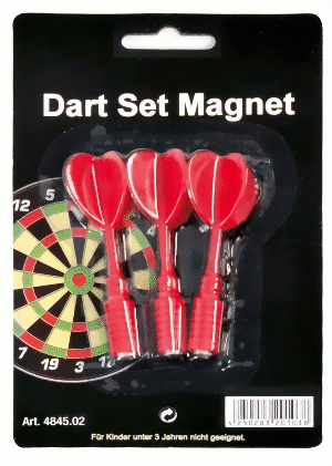 Karella Magnet-Dart-Ersatzpfeile 2 Sets in versch. Farben (6 Stück) |  Zubehör | Dartsport | Fun & Actionsport
