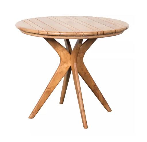 De Vries Beistelltisch Robusta Teak ø 60 cm rund