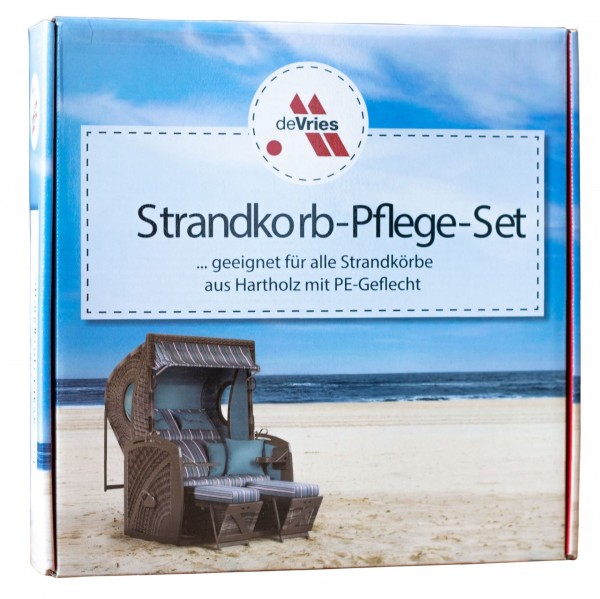 De Vries Pflege Set für Strandkörbe