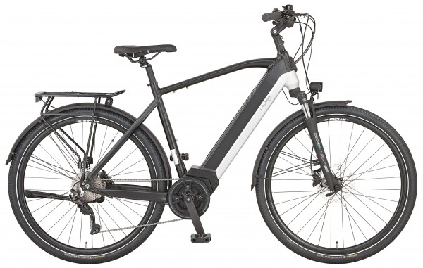 Prophete E-Bike Entdecker 5.0 Diamant 28Zoll 100Nm 630Wh schwarz matt / aluminiumsilber matt 55cm